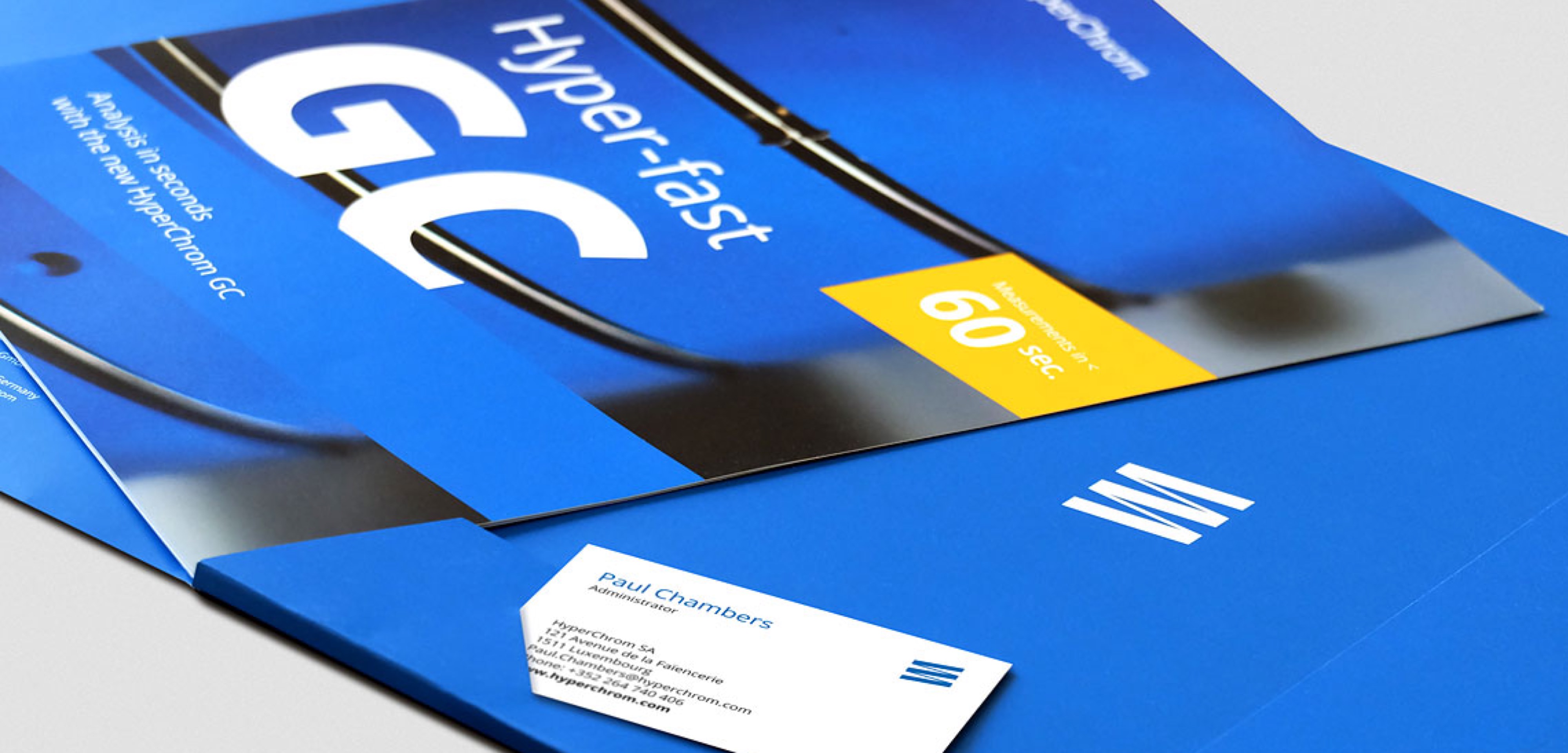 Brand Design HyperChrom Infomappe