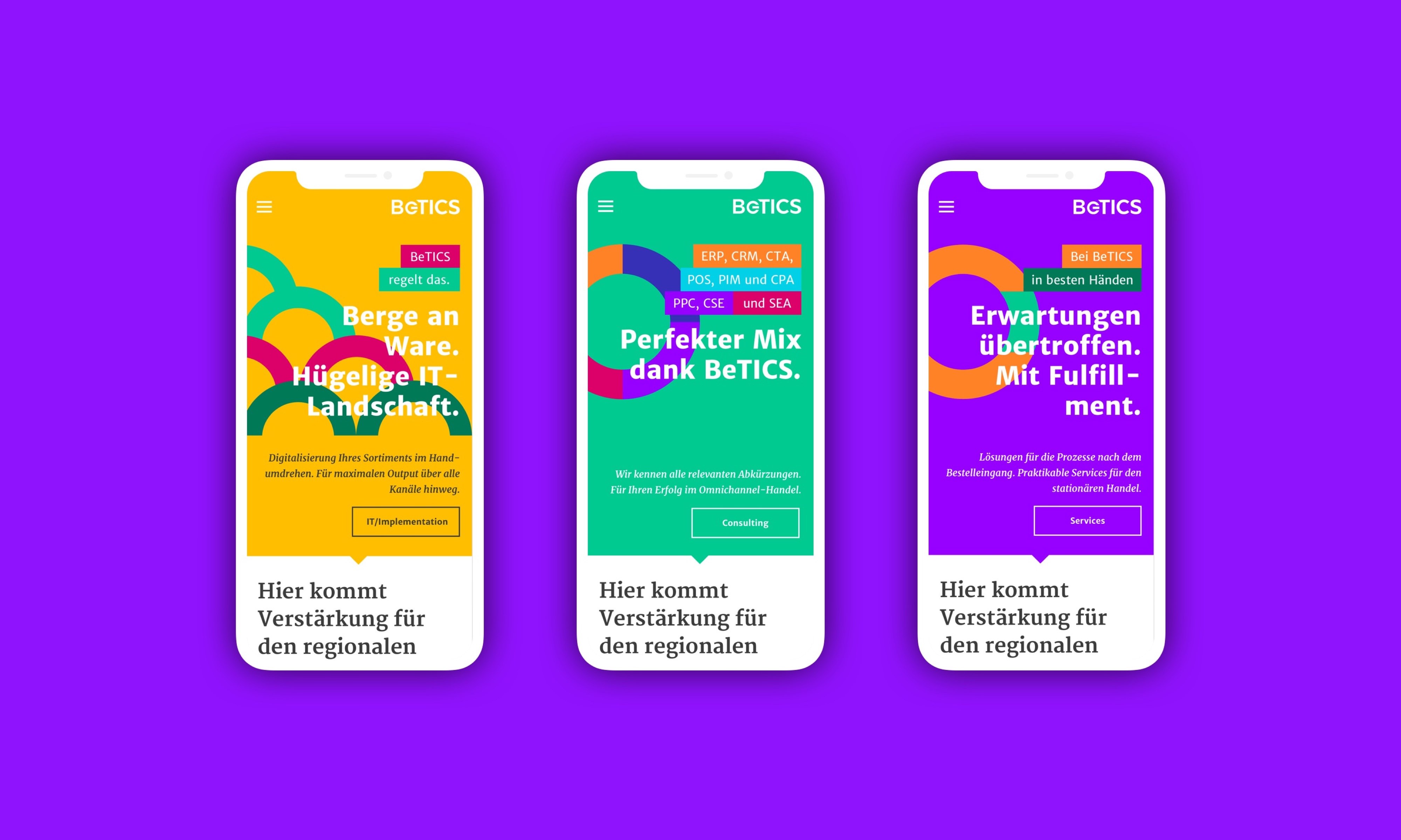 Corporate Design Responsive Webdesign