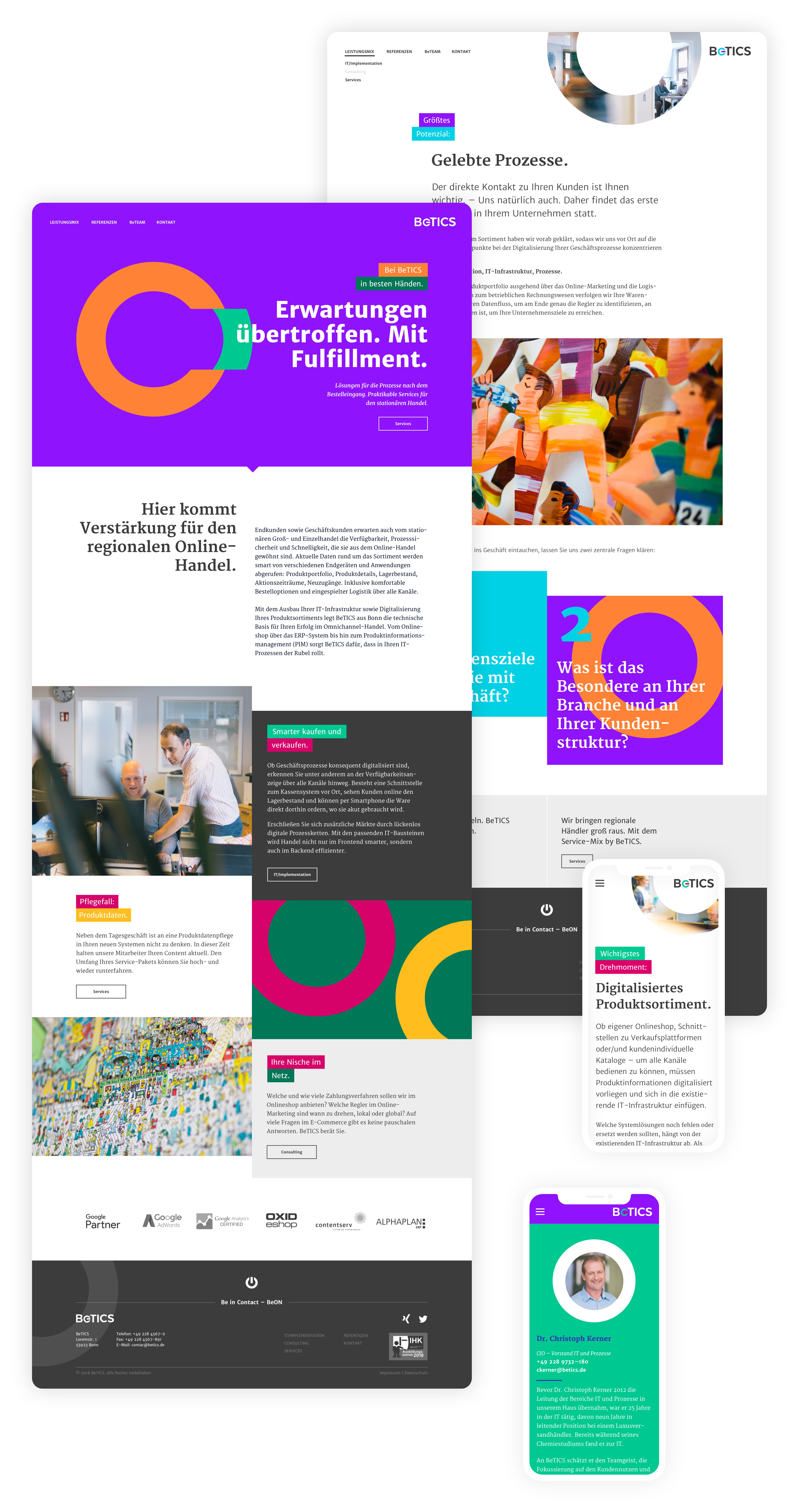 Corporate Design Website