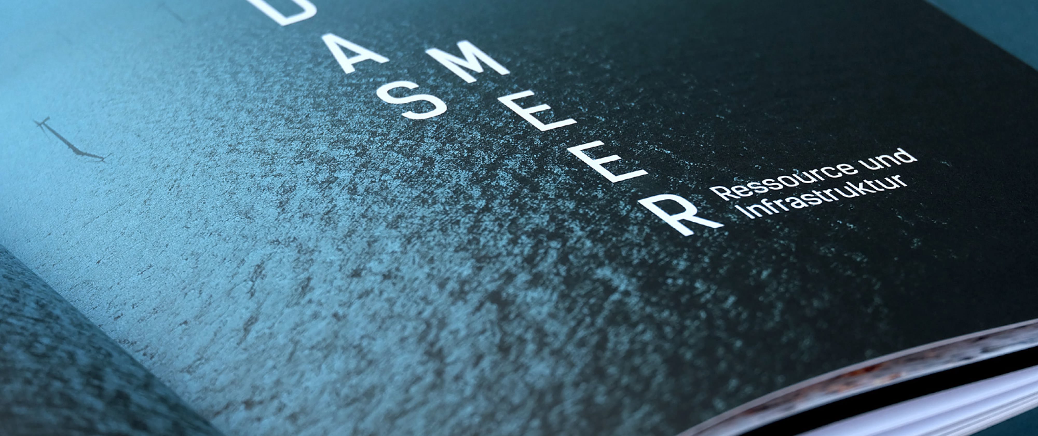 Editorial Design DLR Doppelseite aus Broschüre