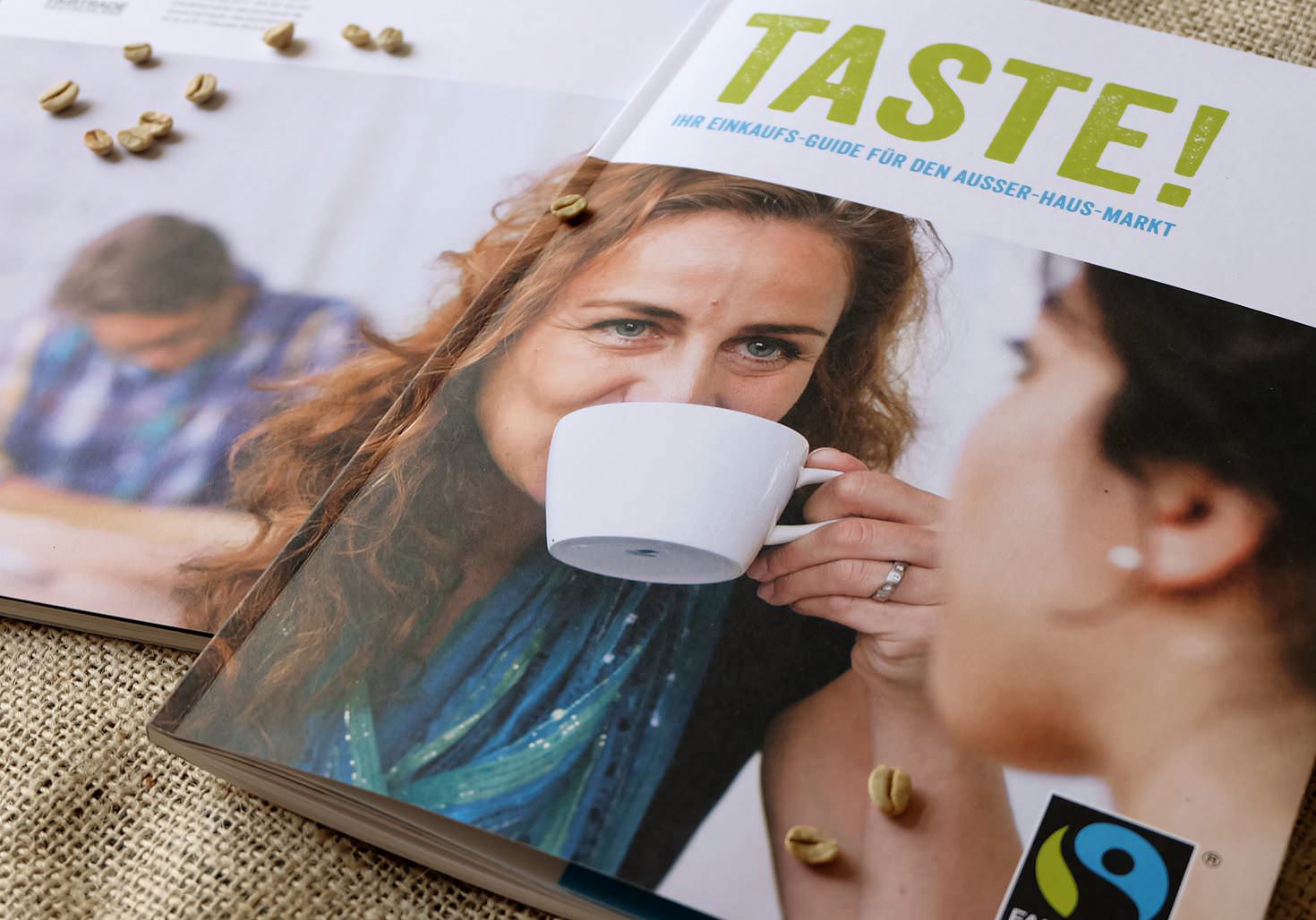 Web application Fairtrade Cover Katalog