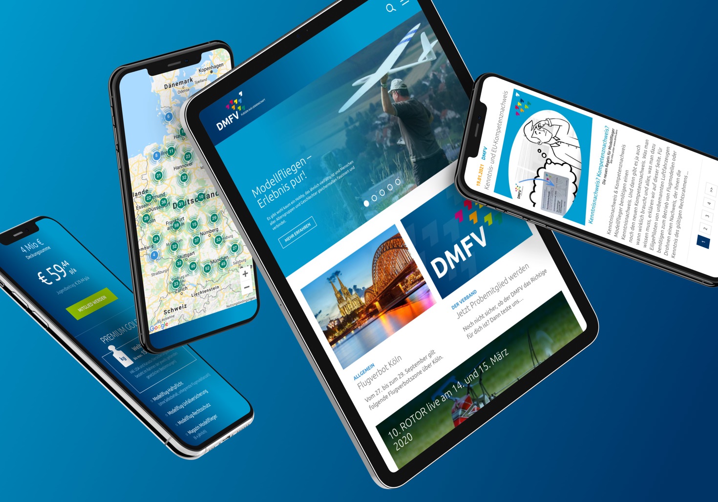 Corporate Design Teaser Responsive Webdesign