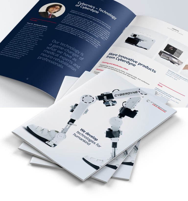 Cyberdyne Webdesign – Printdesogn Brochure