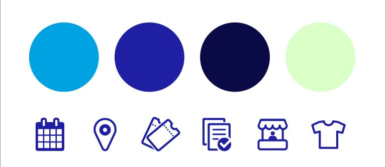 Froscon Corporate Design – Colors und Icons