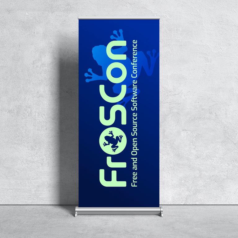 FrOSCon Corporate Design – Rollup