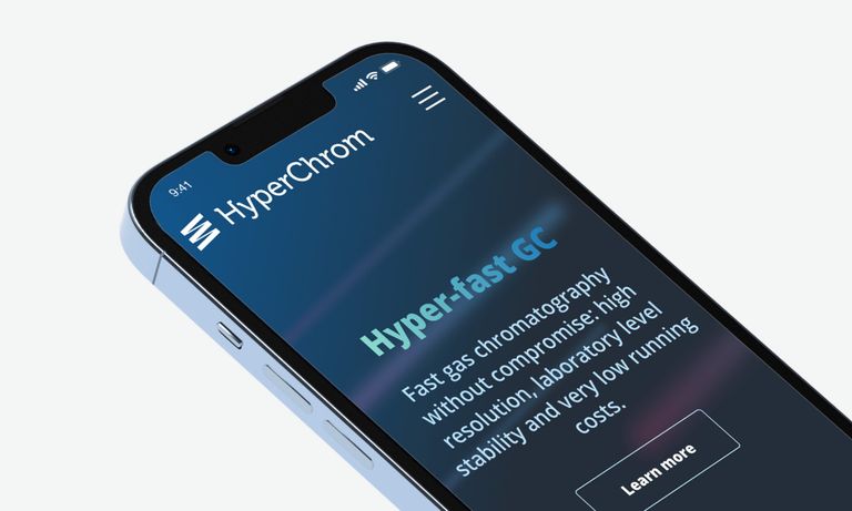 Brand Design HyperChrom iPhone Startseite